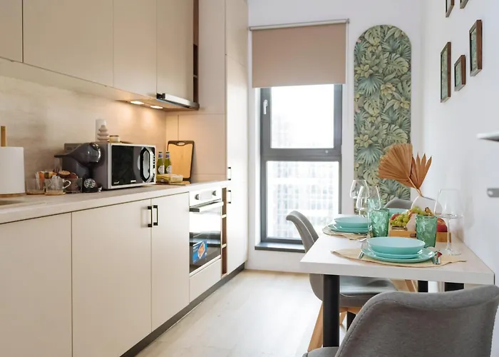 דירה Nexus Boho Plaza בוקרשט